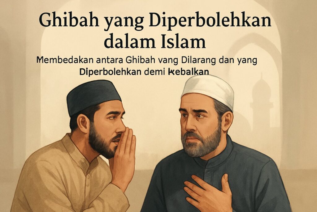 Ghibah yang Diperbolehkan
